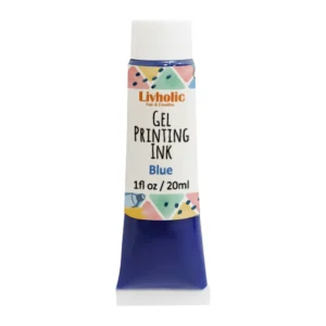Gel Printing Ink Blue